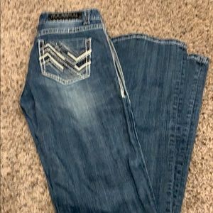 Rock & Roll cowgirl Jeans 27x36. awesome condition
